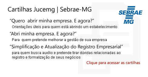 Cartilhas Sebrae-MG